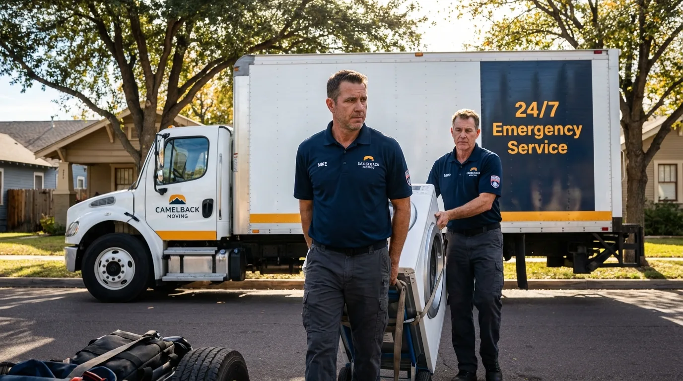 CamelBack Moving crew loading furniture in Brent, AL