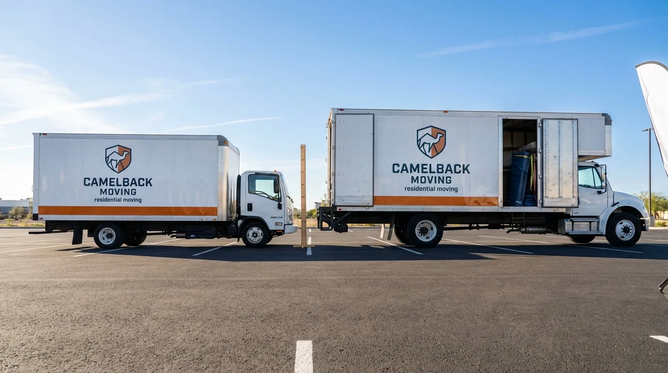 Moving truck size capacity guide in Brent